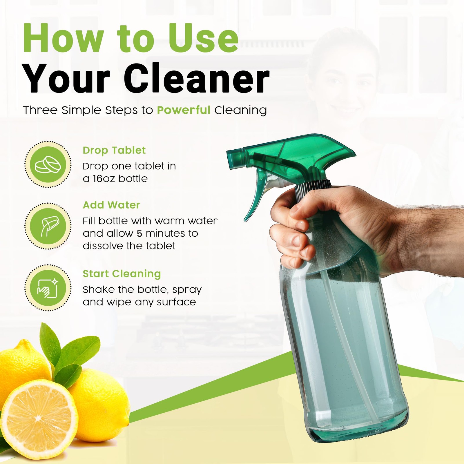 All Purpose Cleaner Concentrate Refill, Multi Surface Clean Refill, Non-toxic…
