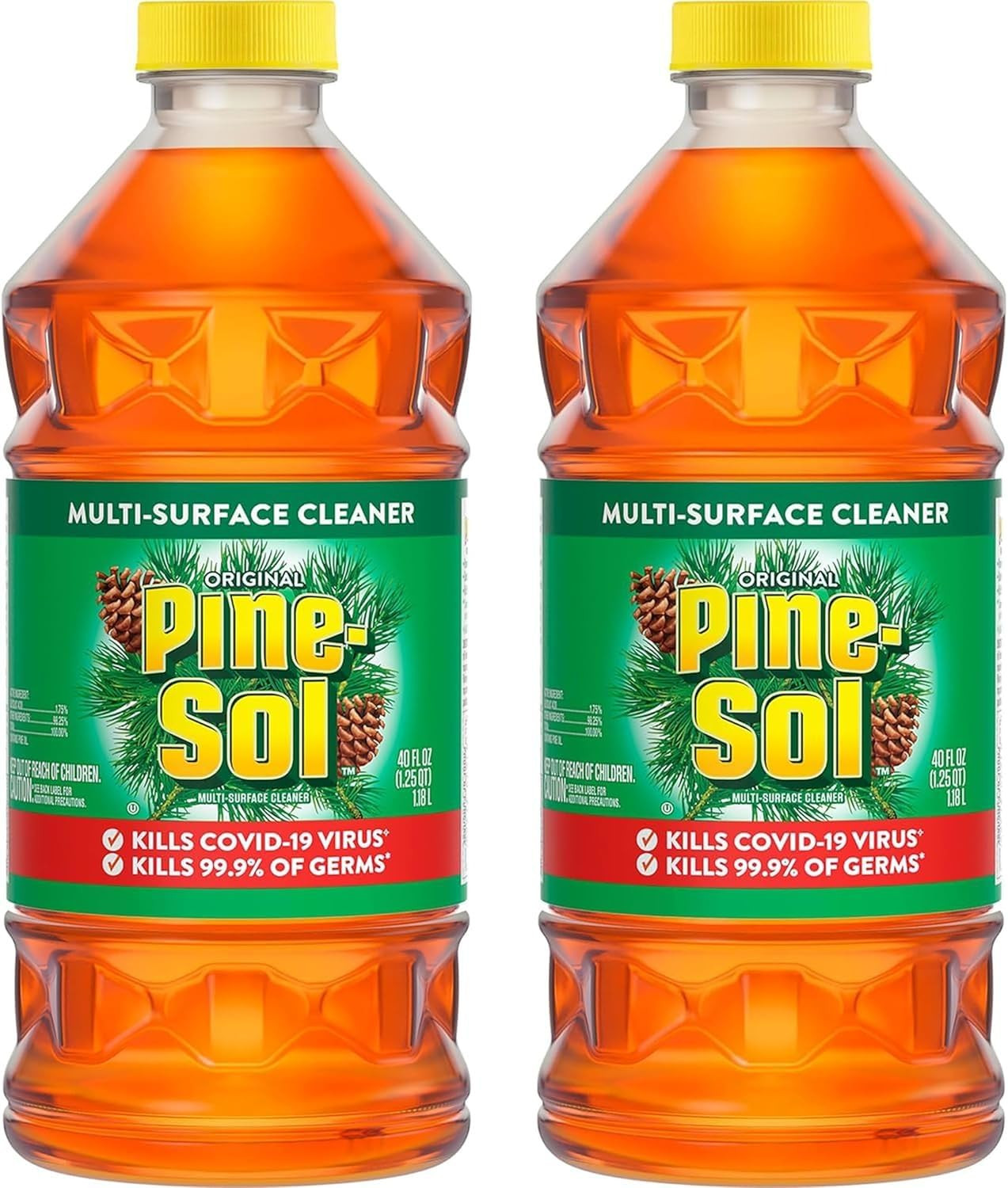 All Purpose Cleaner, Original Pine, 40 Ounce Bottles (Pack of 2) (Packaging May