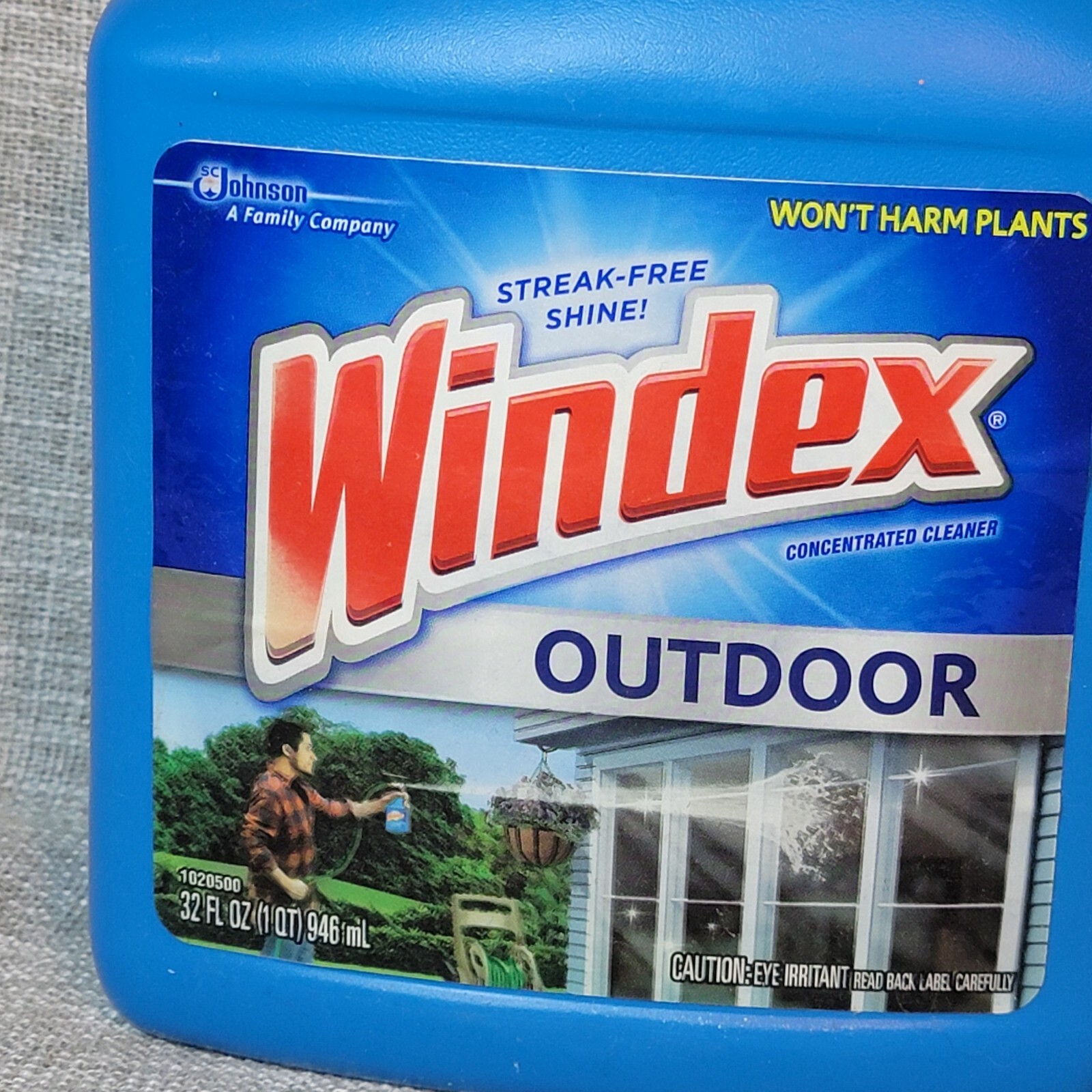 Windex Outdoor Glass and Patio Concentrated Cleaner – 32oz