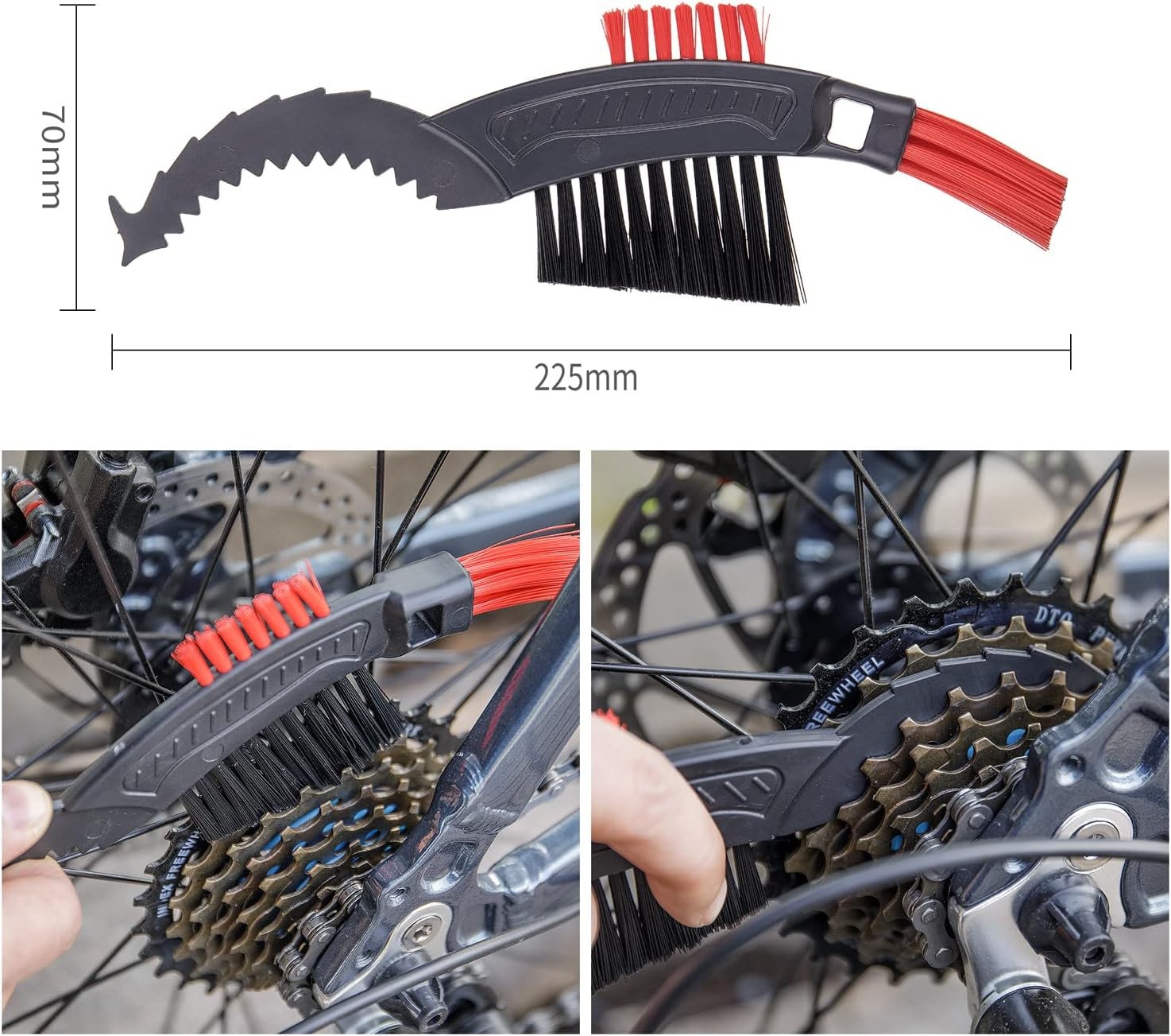 CXWXC Bike Cleaning Kit Including Bicycle Chain Scrubber, Bike Cleaner Brush …