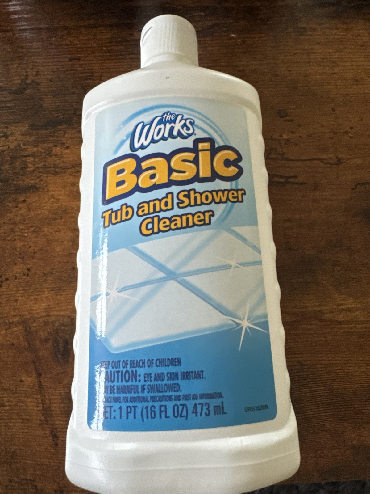 🔥 The Works Basic Tub And Shower Cleaner 16 FL OZ New Sealed 1 Bottle Free Ship