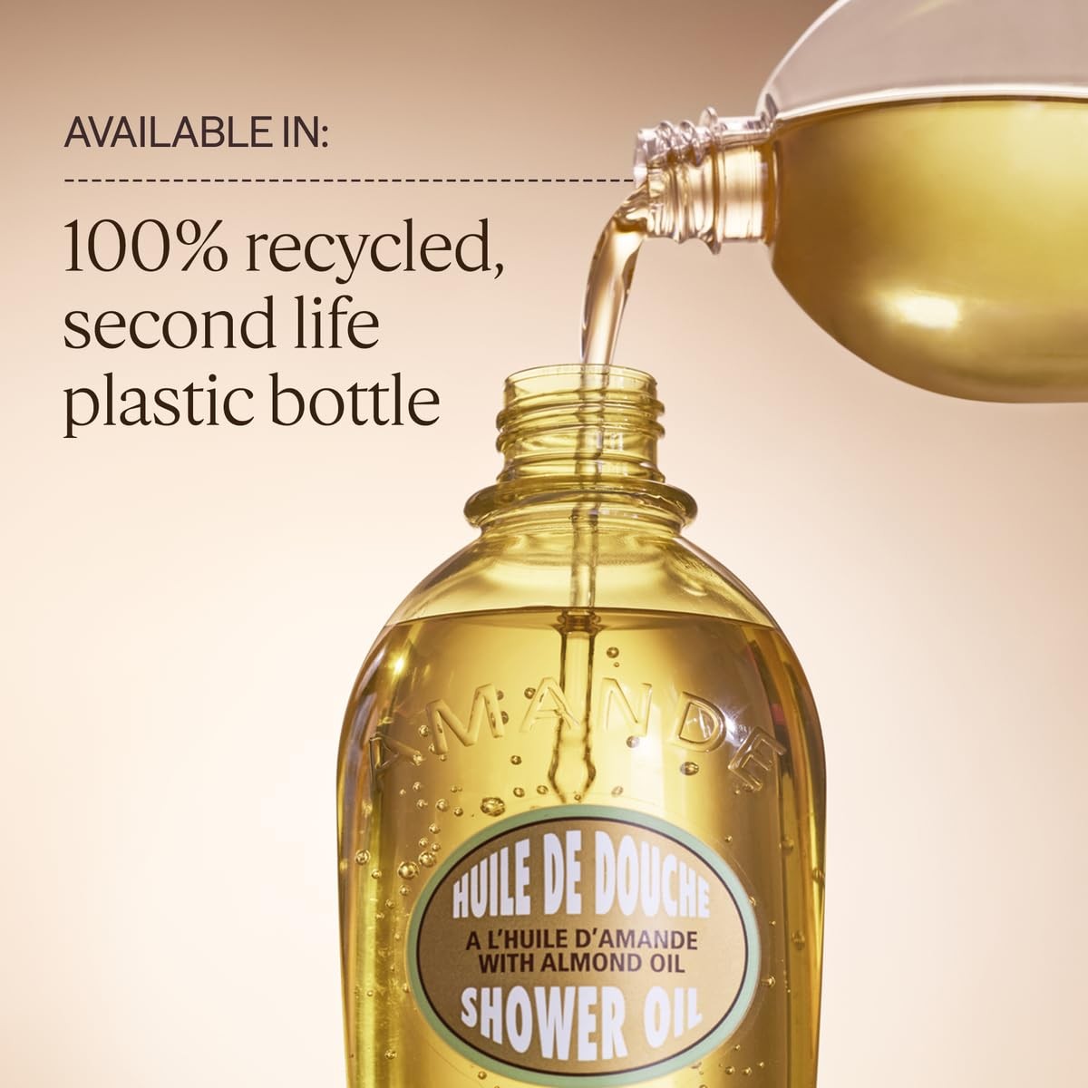 L’OCCITANE Cleansing & Softening Almond Shower Oil, Body Wash & Shaving Base P