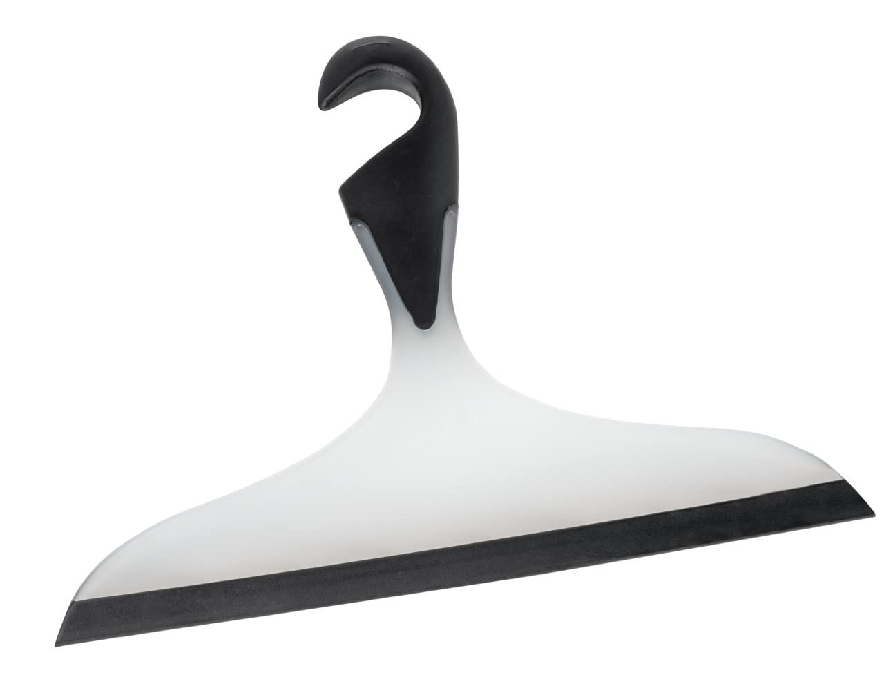 Squeegee Bathroom Wiper Streak Free Plastic Rubber Shower Cleaner with Hook 23cm