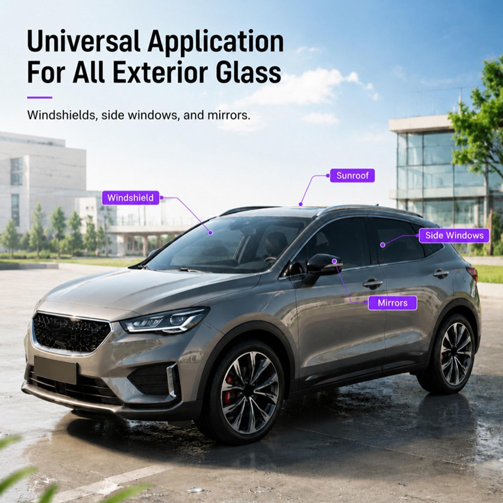 2026 New For Car Window Glass Automotive Oil Film Cleaner Car Windshield Cleaner