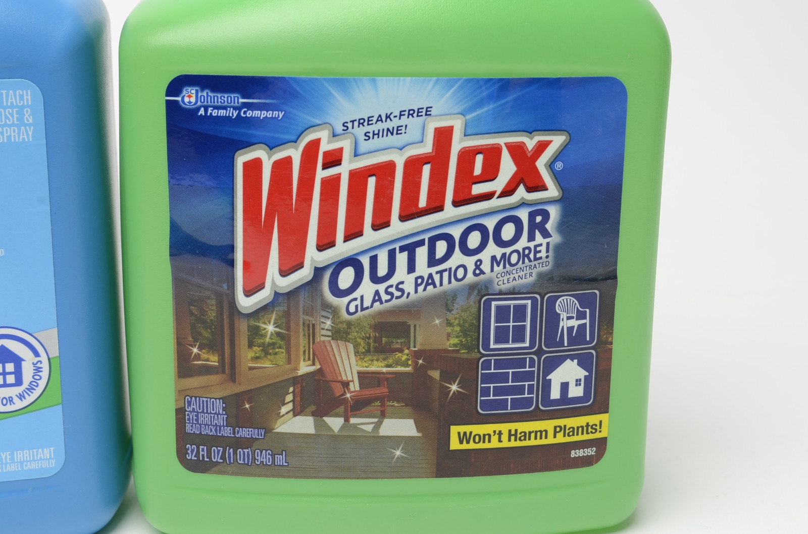 Windex Outdoor Glass & Patio Cleaner 32 oz Hose Spray Bottles Set of 3 New