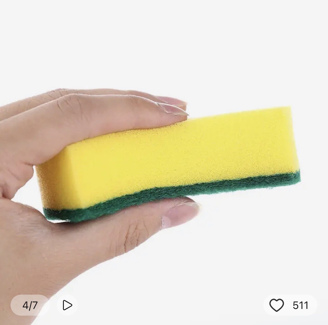 Cleaning Tools ￼ 20pcs Dishwashing Sponge Kitchen Nano Emery Magic Clean Rub