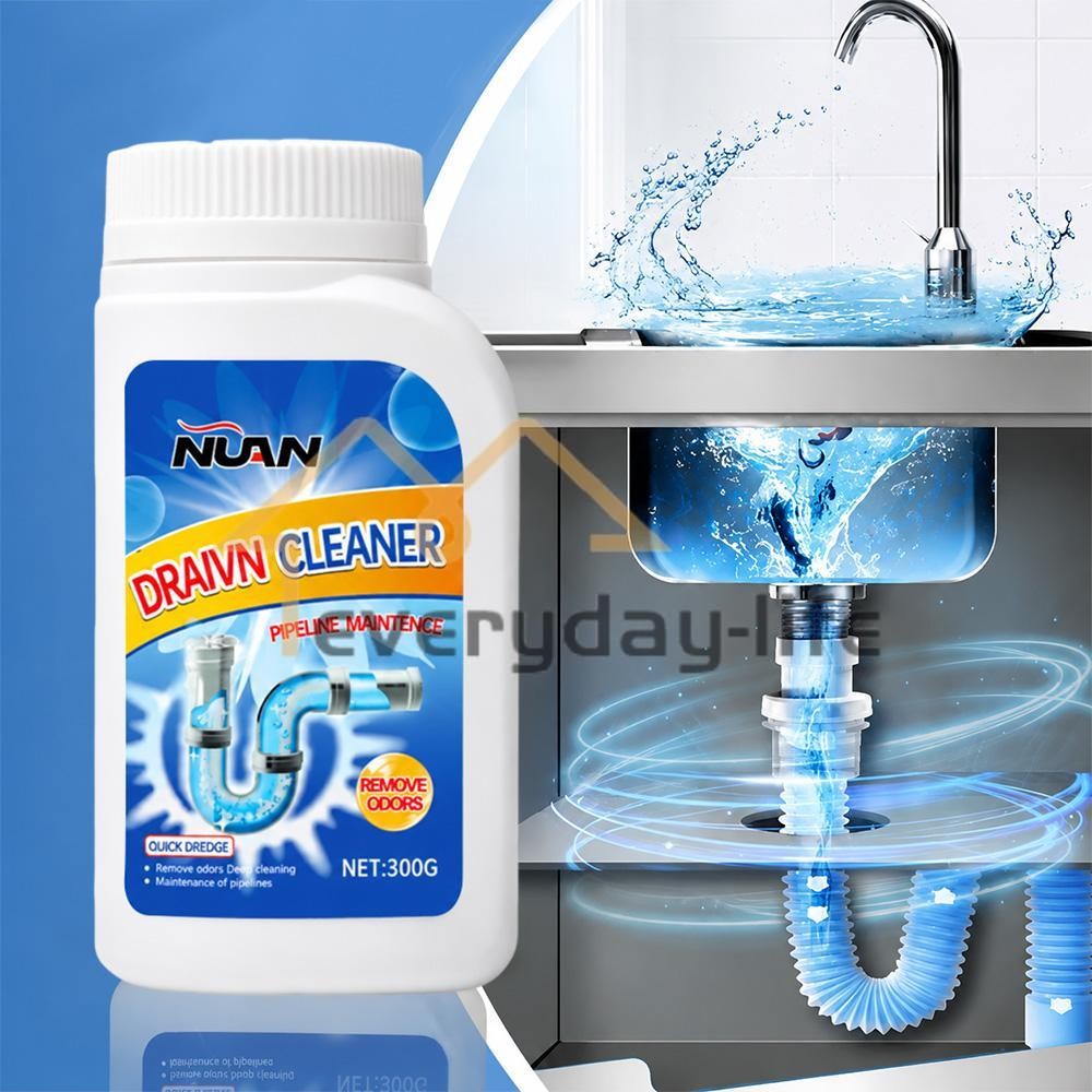 NUAN 300g Sink & Drain Cleaner Powerful Pipeline Dredging Agent Agent Unblocker