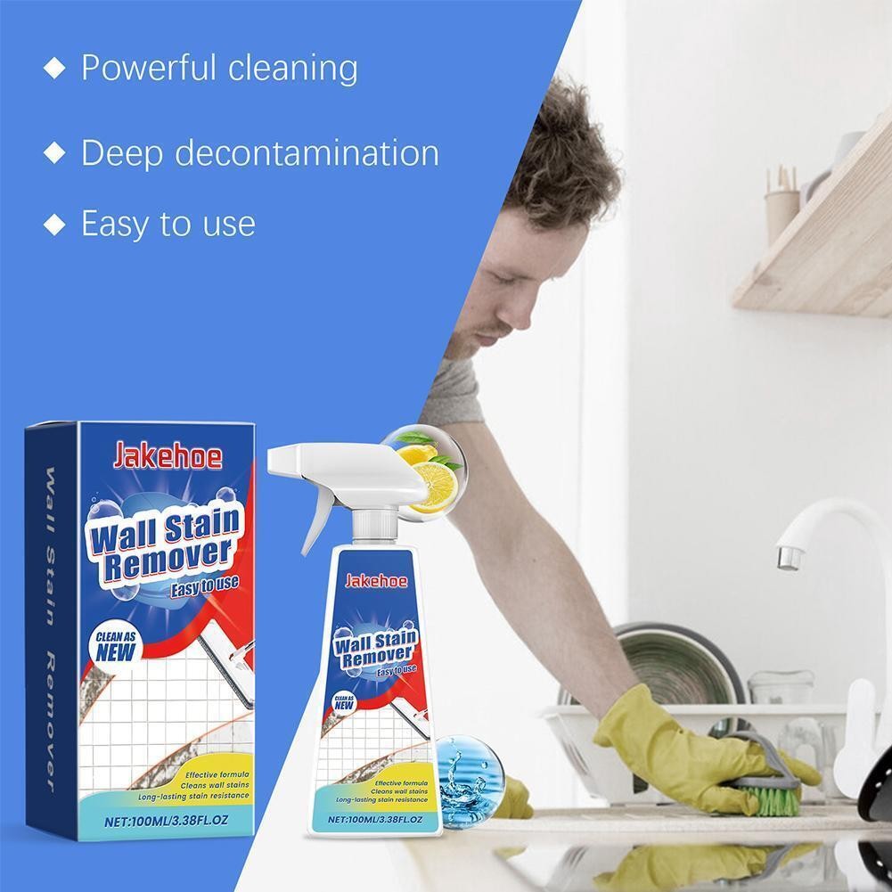 3.4oz Mold Mildew Remover for Bathroom Tiles & Grout Removes Stains, Water Marks
