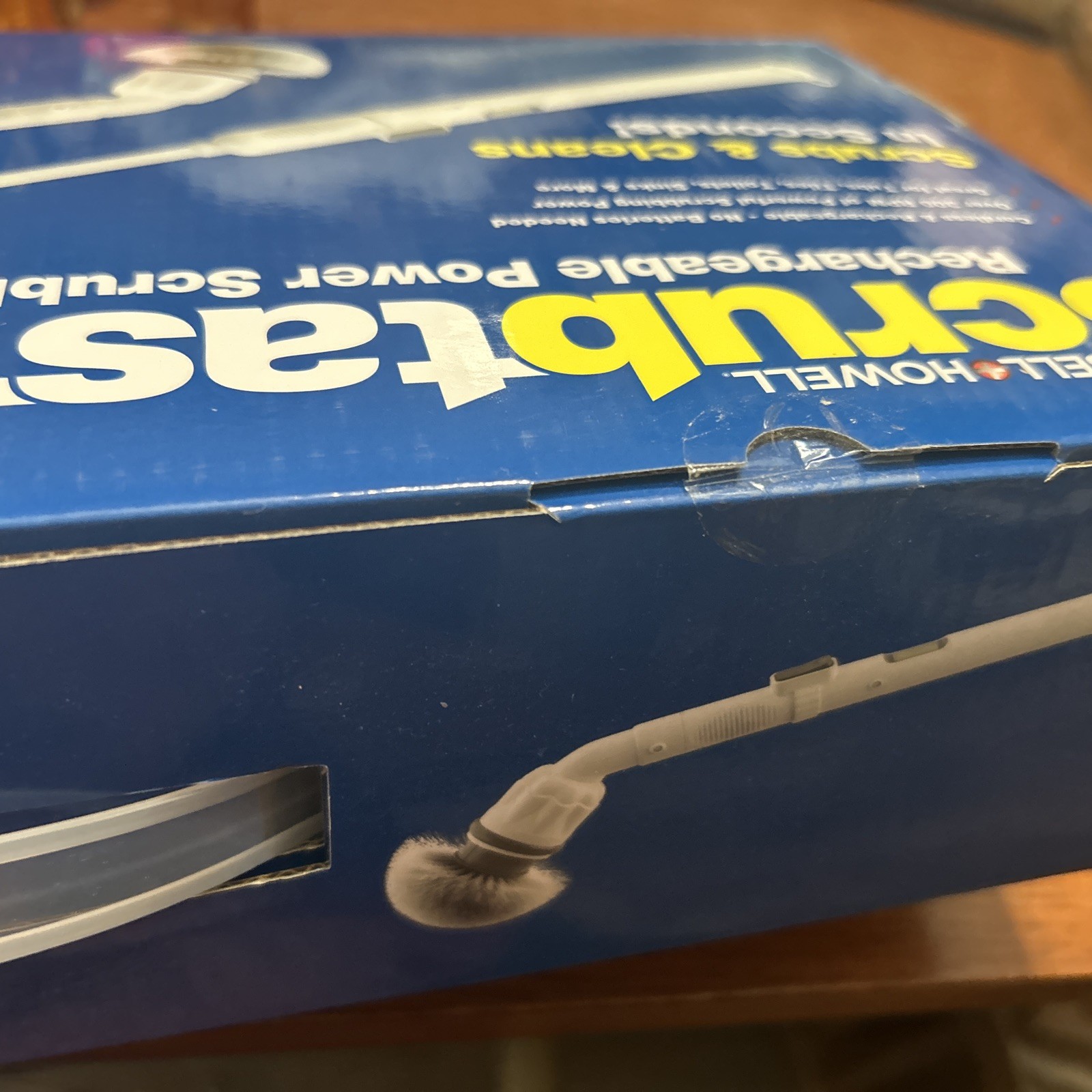 Bell + Howell Scrubtastic Rechargeable Power Scrubber NEW 2022