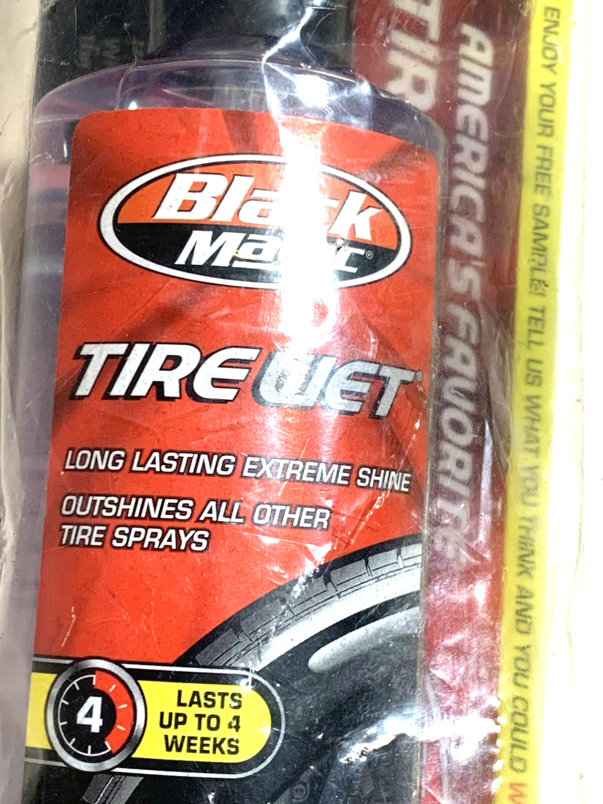 Black Magic Long Lasting Tire Wet Aerosol 6 OZ $12.00 + FREE SHIPPING