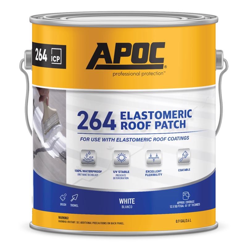Black Jack Gloss White Elastomeric Roof Sealant 1 Gal. (Pack Of 4)