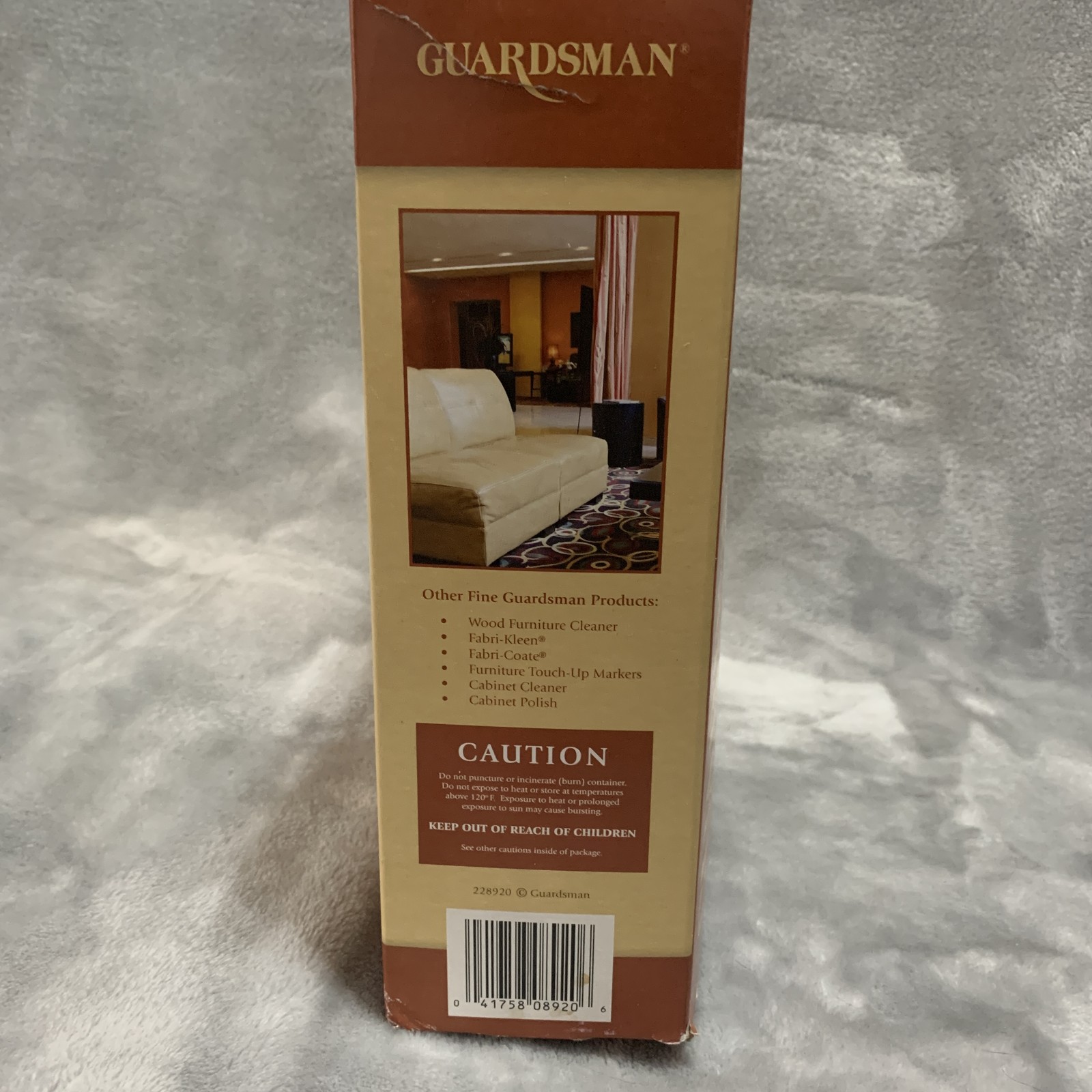 Guardsman Leather Furniture Care Kit Cleaner Protector Wipes Polish Dusting