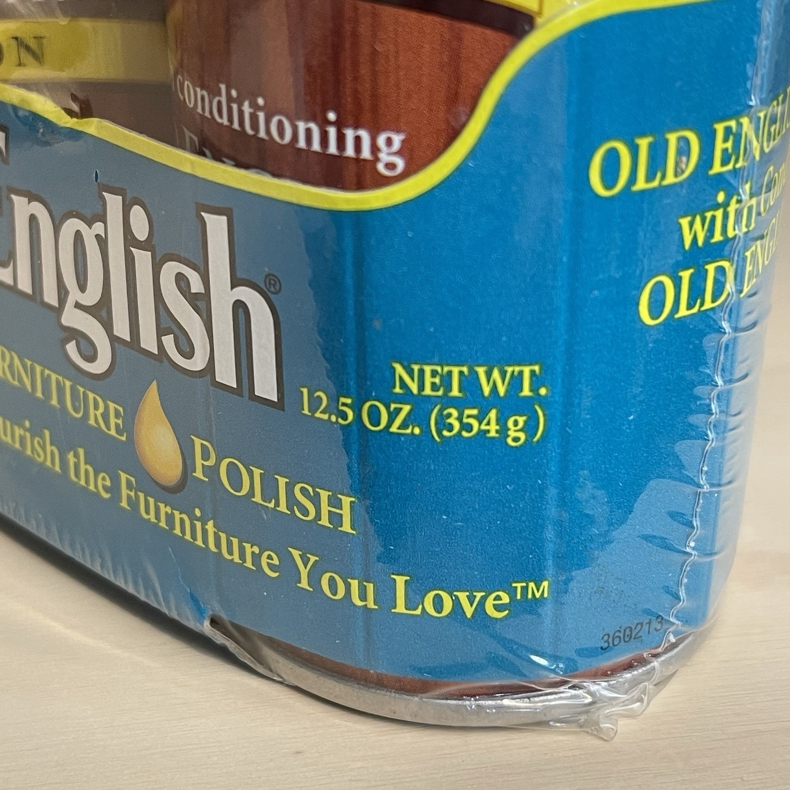 Vintage 1990s Old English Lemon Furniture Polish Aerosol Spray & Liquid Wood Oil