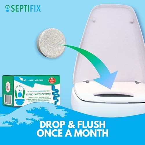 Septic Tank Treatment Tablets Live Aerobic Bacteria