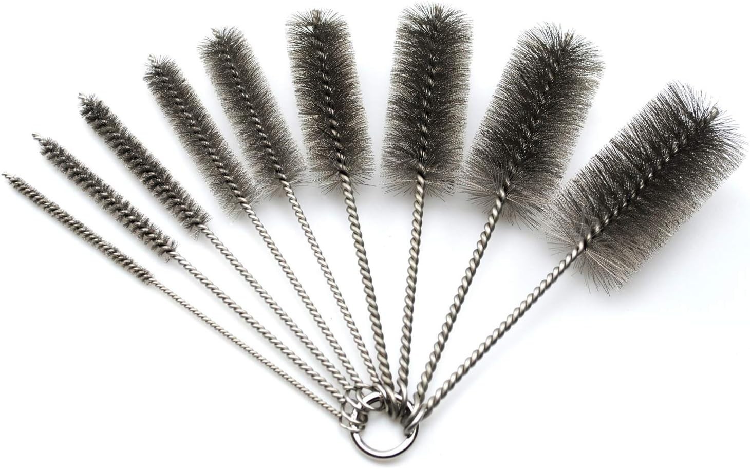 Flexible Stainless Steel Brush Kit for Auto Parts & Tubes