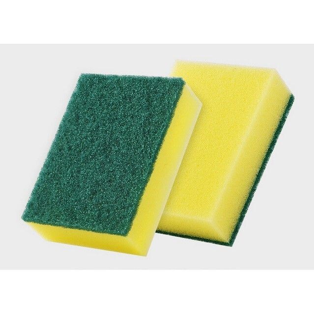 10 Pieces Square Shape Kitchen Dishwashing Cleaning High-Quality Spong