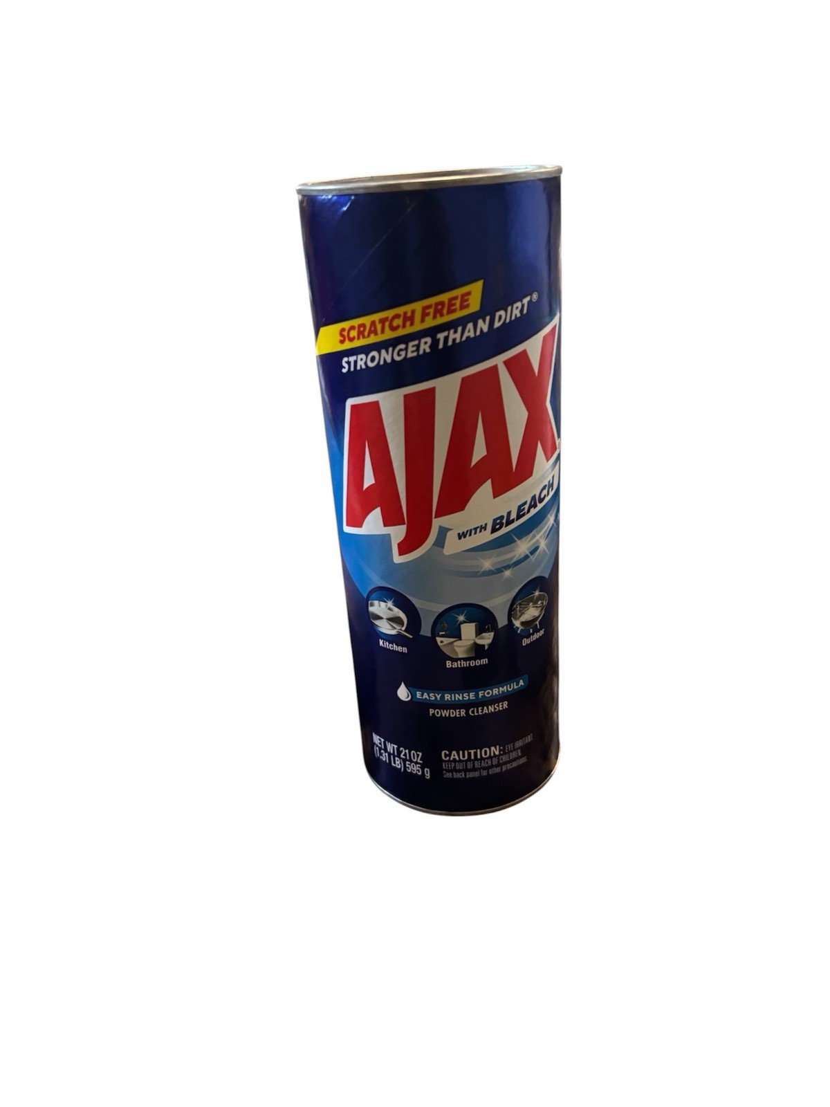 Ajax Scratch Free Powder Cleanser With Bleach, Fresh Scent, 21 oz Bathroom