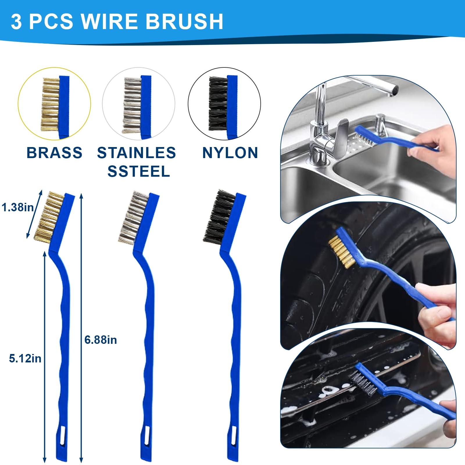 26PCS Car Detailing Kit, Car Detailing Brush Set, Car Cleaning Kit, Auto Deta…