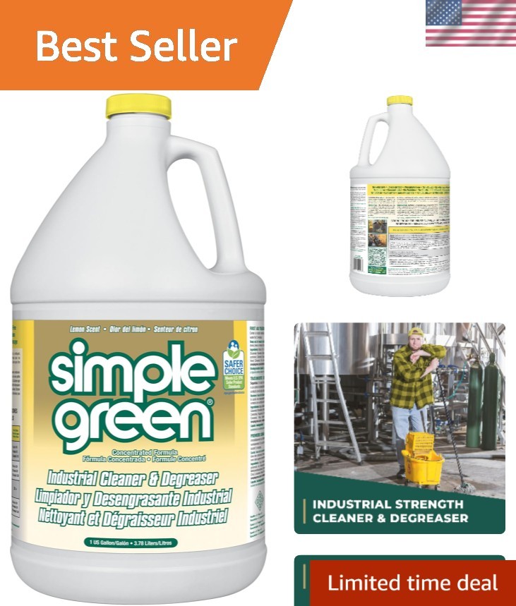 Industrial Cleaner & Degreaser – Lemon Scent, 1 Gal Bottle