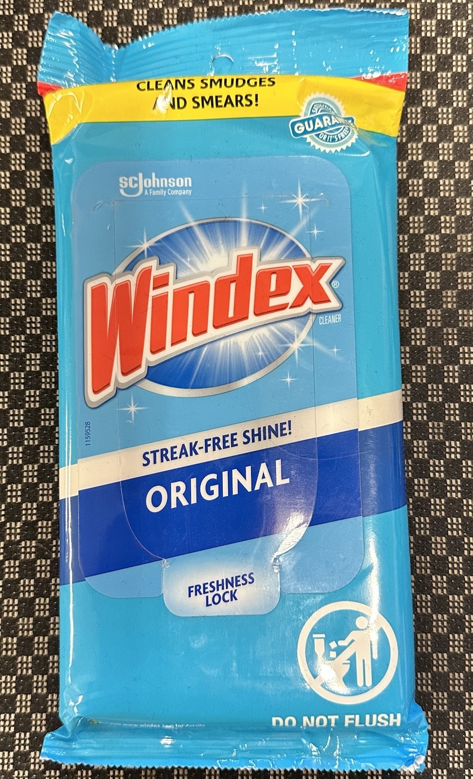 Windex Glass Cleaning Wipes Ammonia Free 38 Count Streak Free Shine