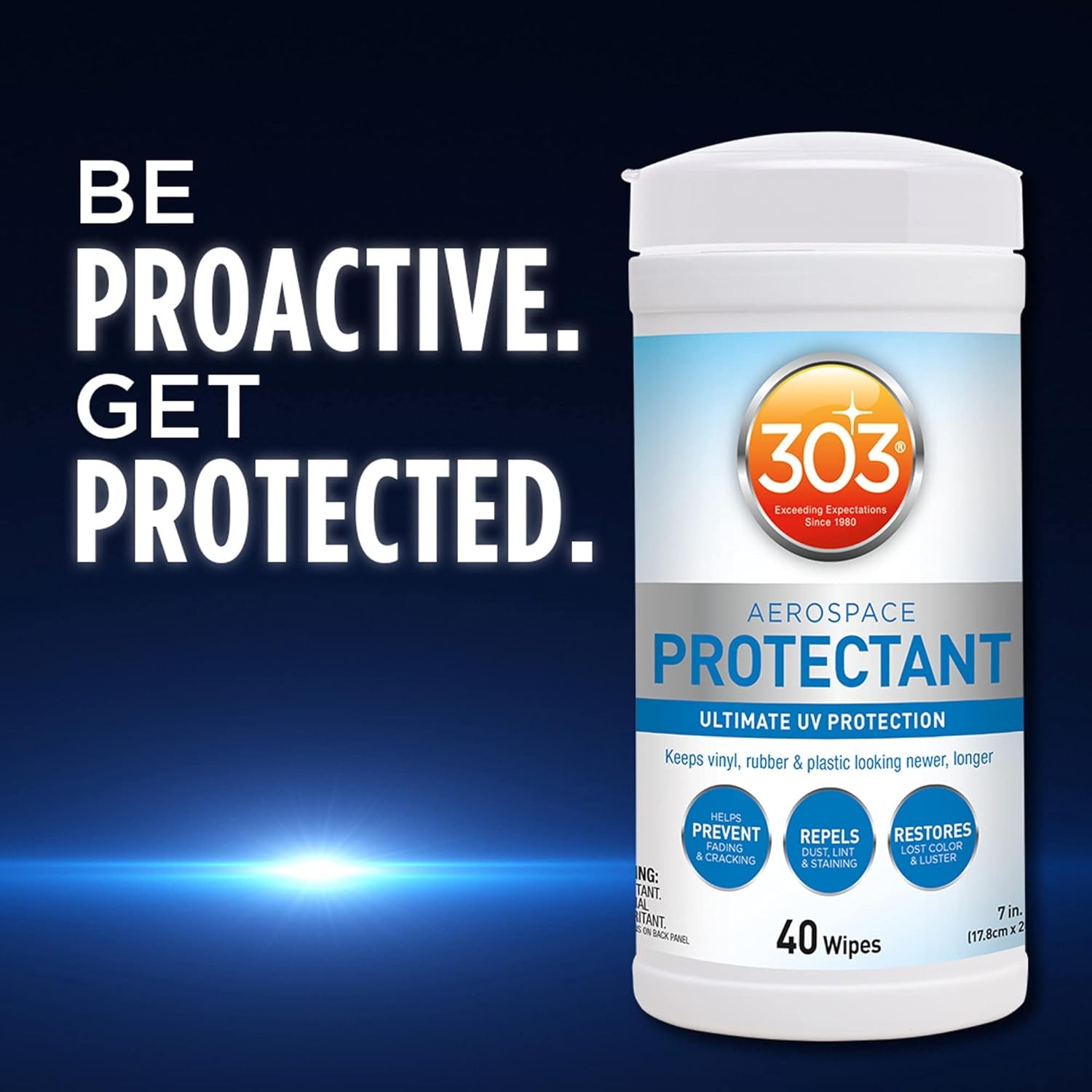 303 Products (30321) Products Aerospace Protectant 40 Count Wipes – Ultimate UV