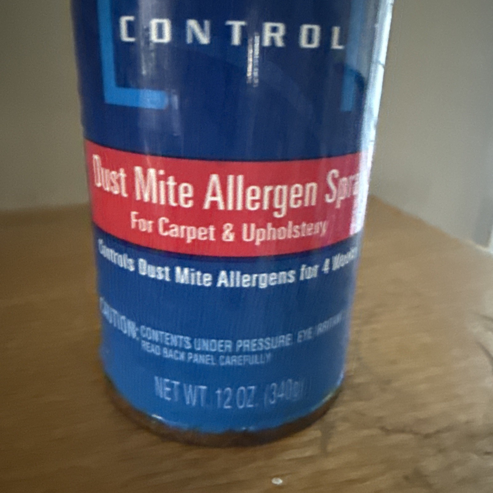 Vintage 1998 SC Johnson AllerCare Dust Mite Allergen Spray 12oz