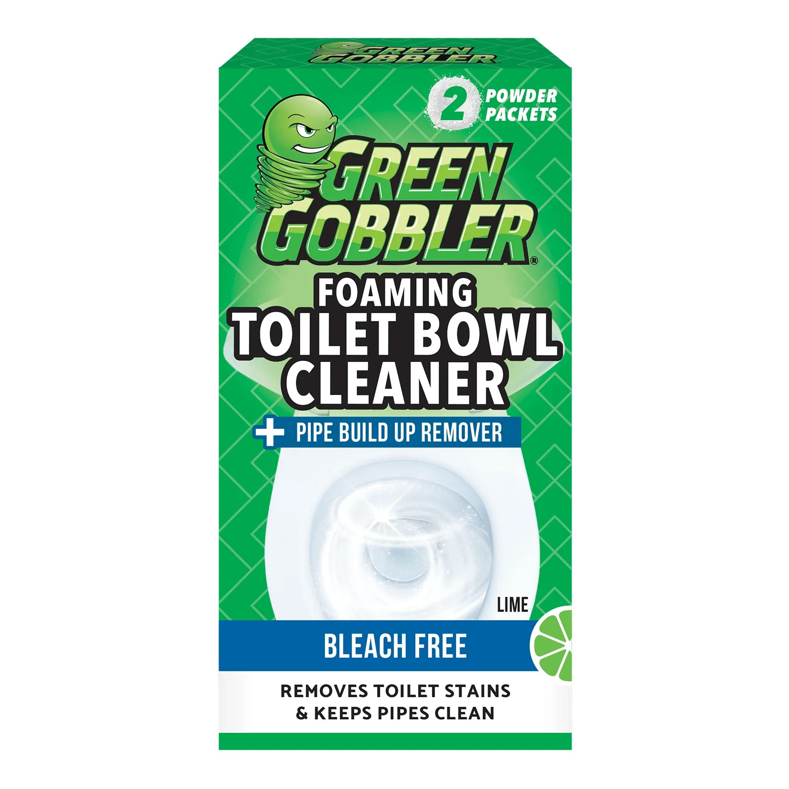 Green Gobbler 5-in-1 Foaming Toilet Bowl Cleaner Pipe Build-up Remover NEW