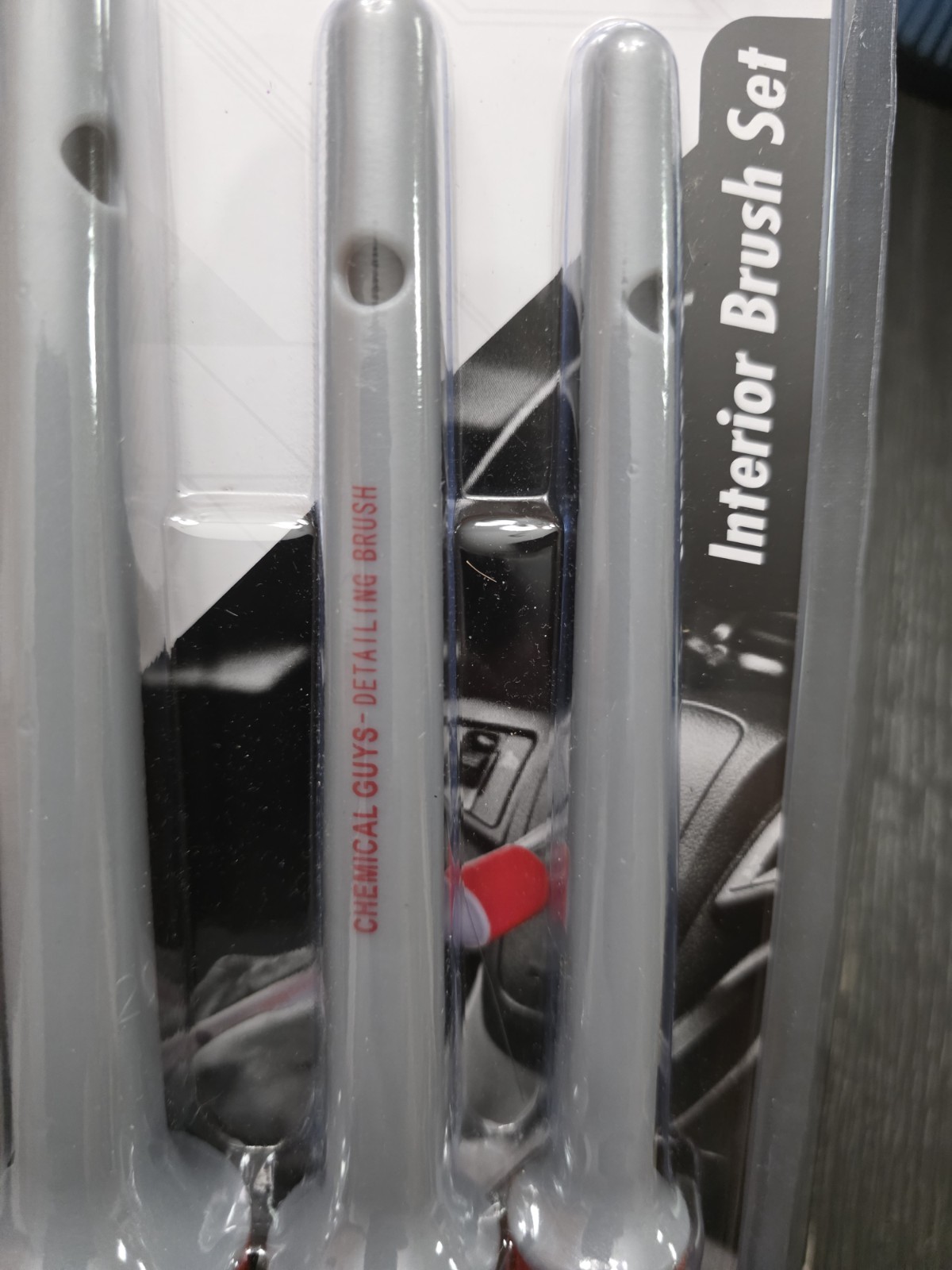 Chemical Guys ACC600 All In The Details Interior Detailing Brush Set New!! 🔥