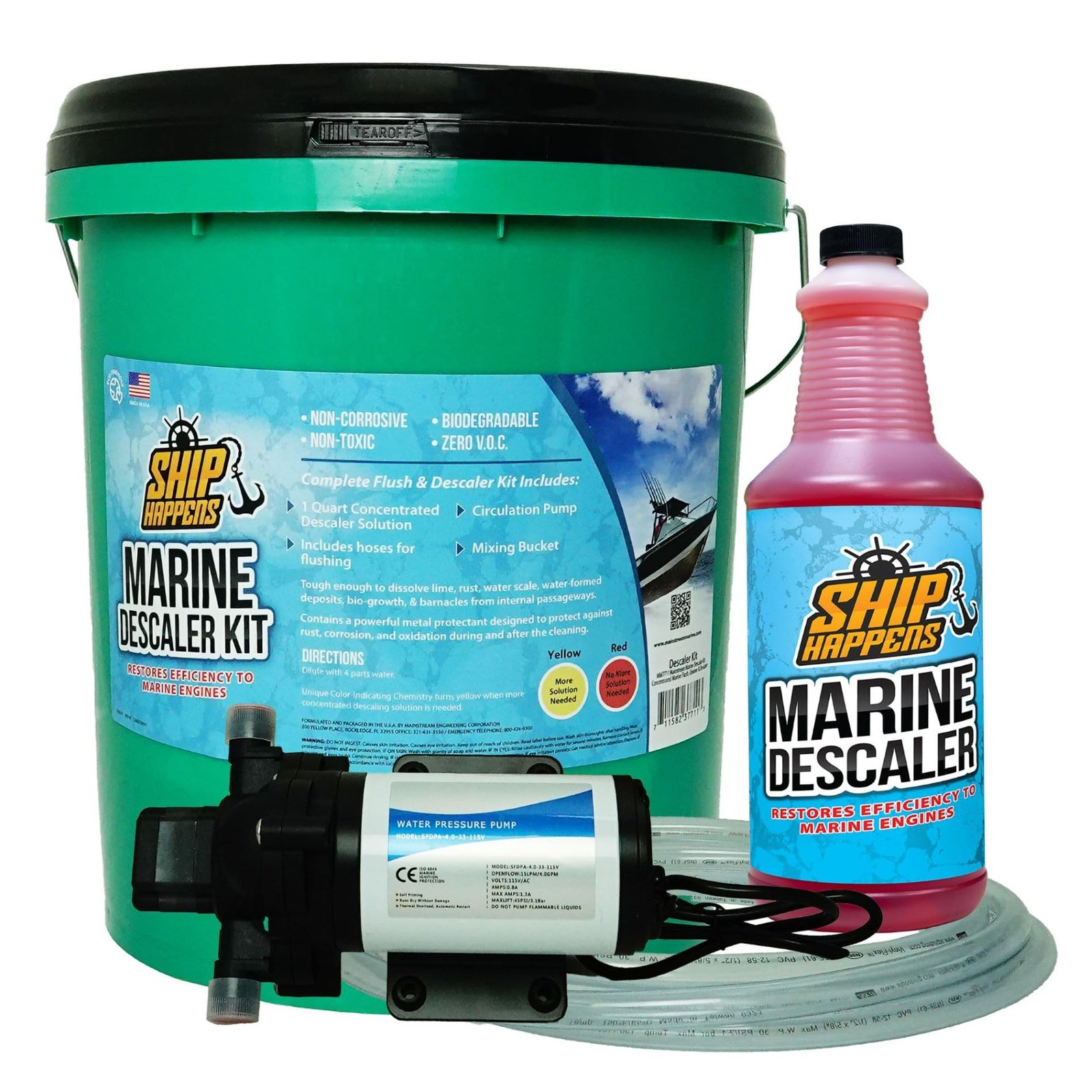 Mainstream Marine Universal Marine Descaler Kit | Includes MultiPurpose Desca…