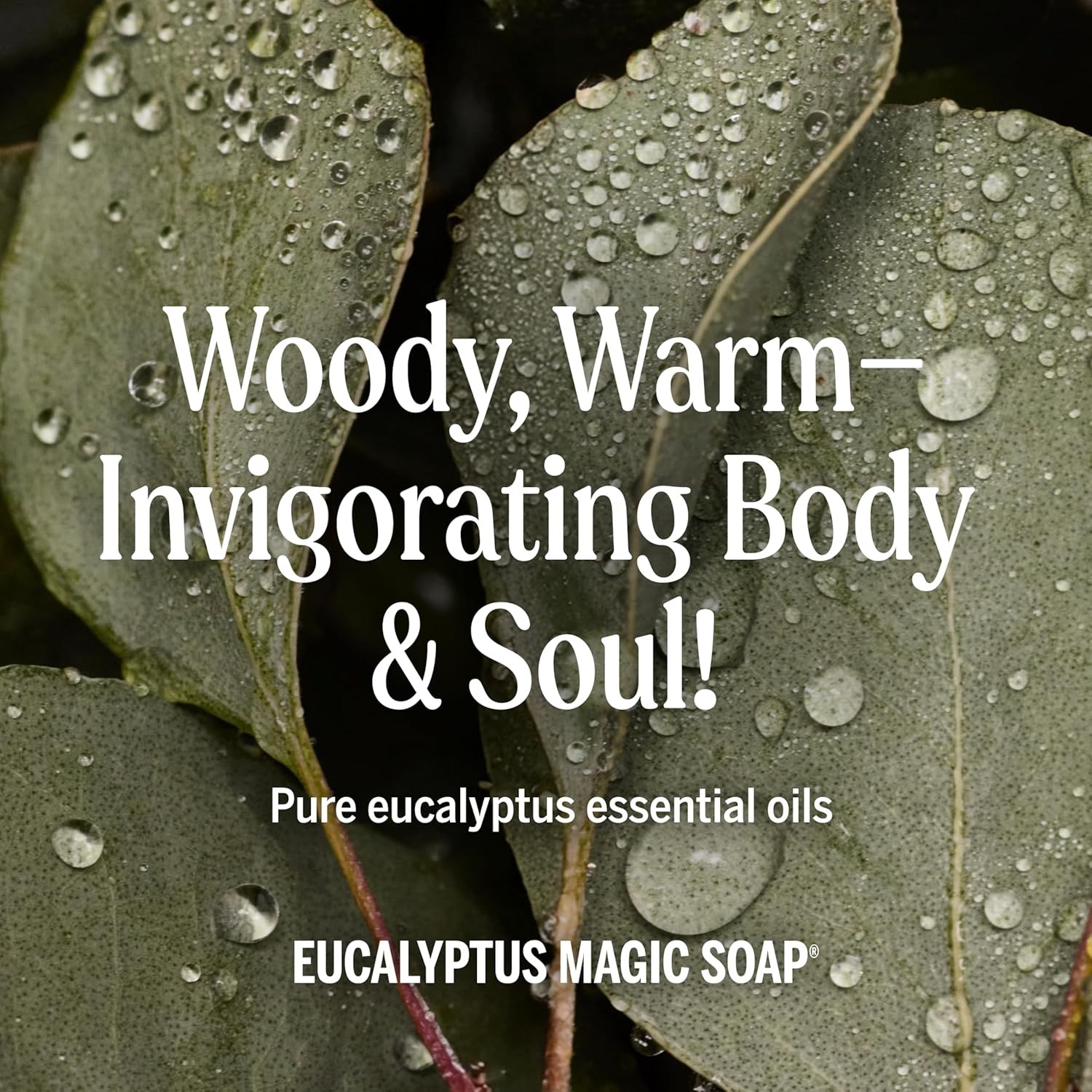 Dr. Bronner’s Pure-Castile Magic Soap Liquid (Eucalyptus, 1 Gallon) – Made wit