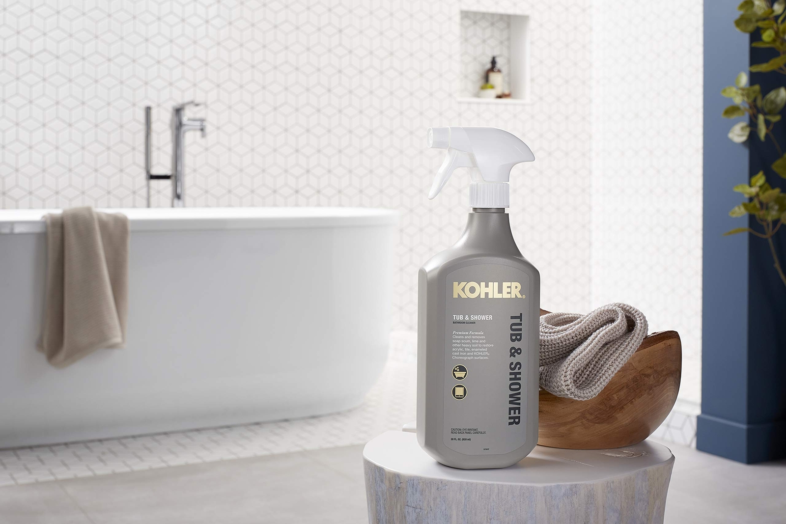 Kohler Premium Bathroom Cleaner 28 Fl Oz Removes Soap Scum and Grease