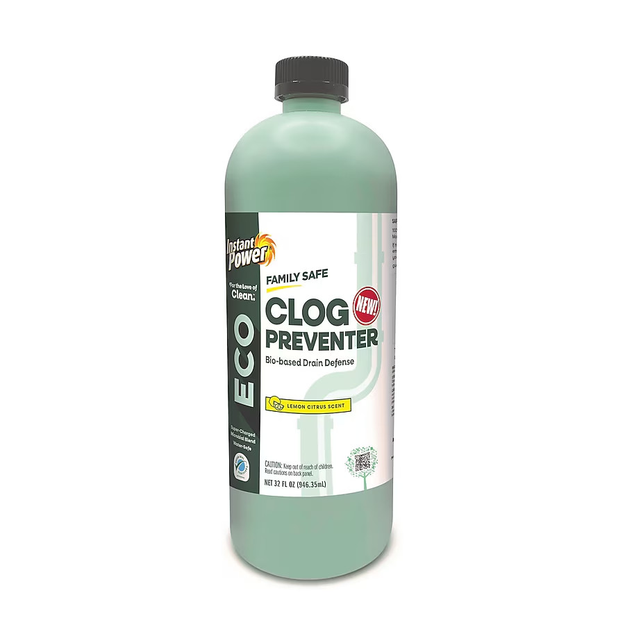 Instant Power ECO Clog Preventer (32 Fluid ounce) Drain Cleaner Pour bottle