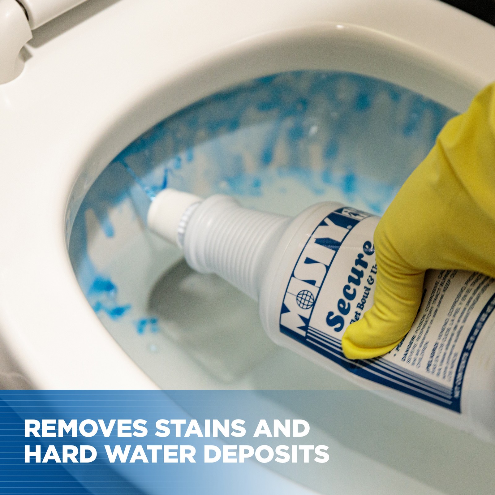 Misty Secure Toilet Bowl and Urinal Cleaner – 32 Ounce (Case of 12) – 1038801 –