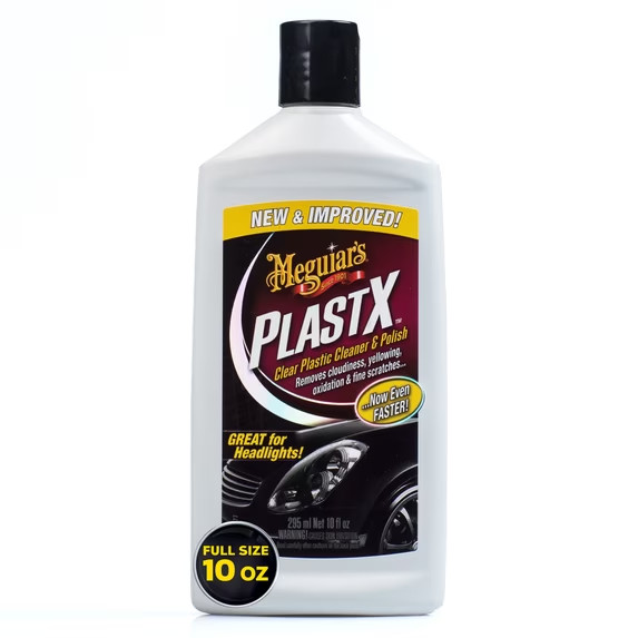Meguiar’s PlastX G12310 Automotive Polishes, 10 oz….