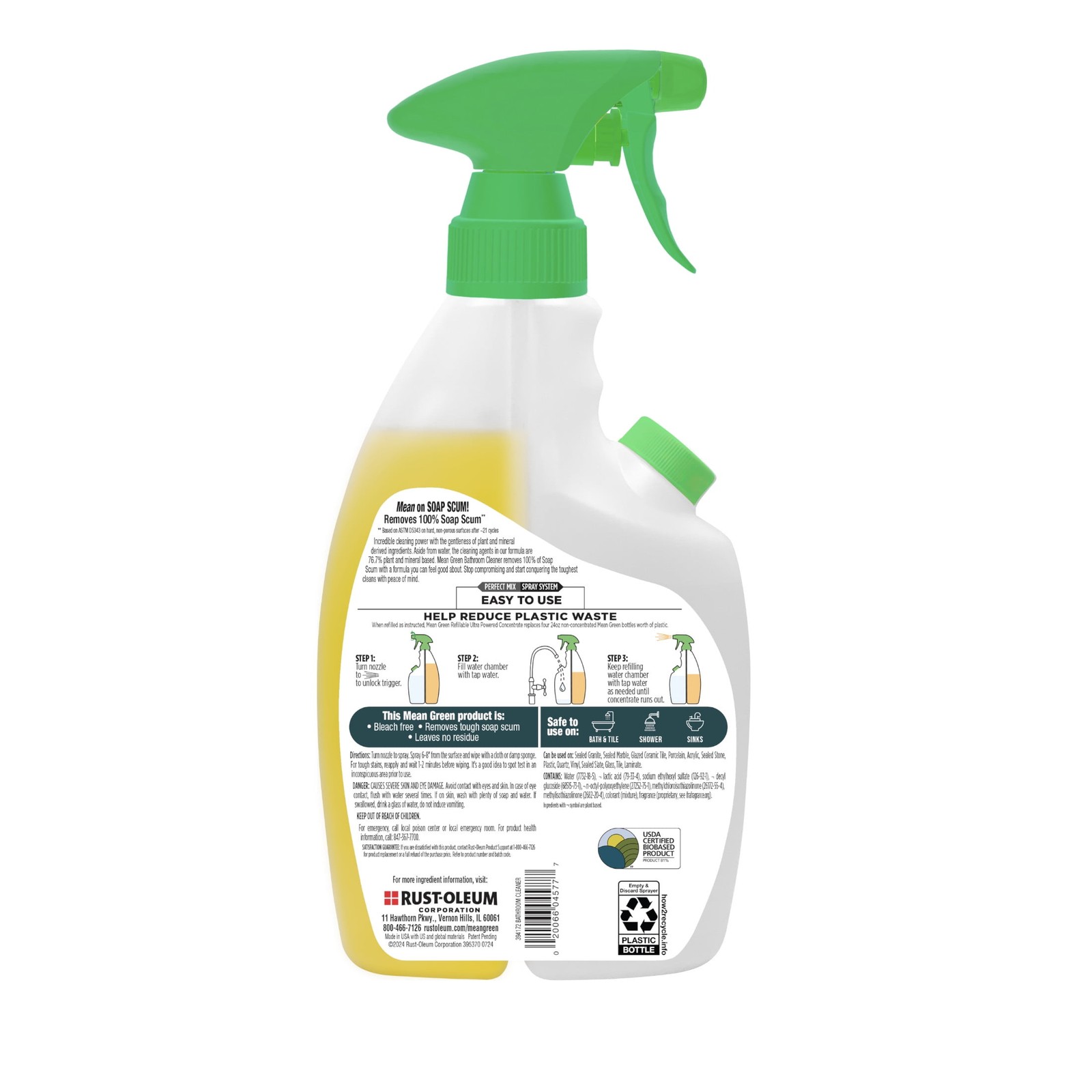 Mean Green Tropical Breeze Super Power Charging Cleaning Concentrate, 28.6 oz