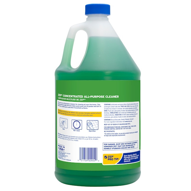 Zep Concentrated All-Purpose Cleaner 128oz Professional Grade Liquid
