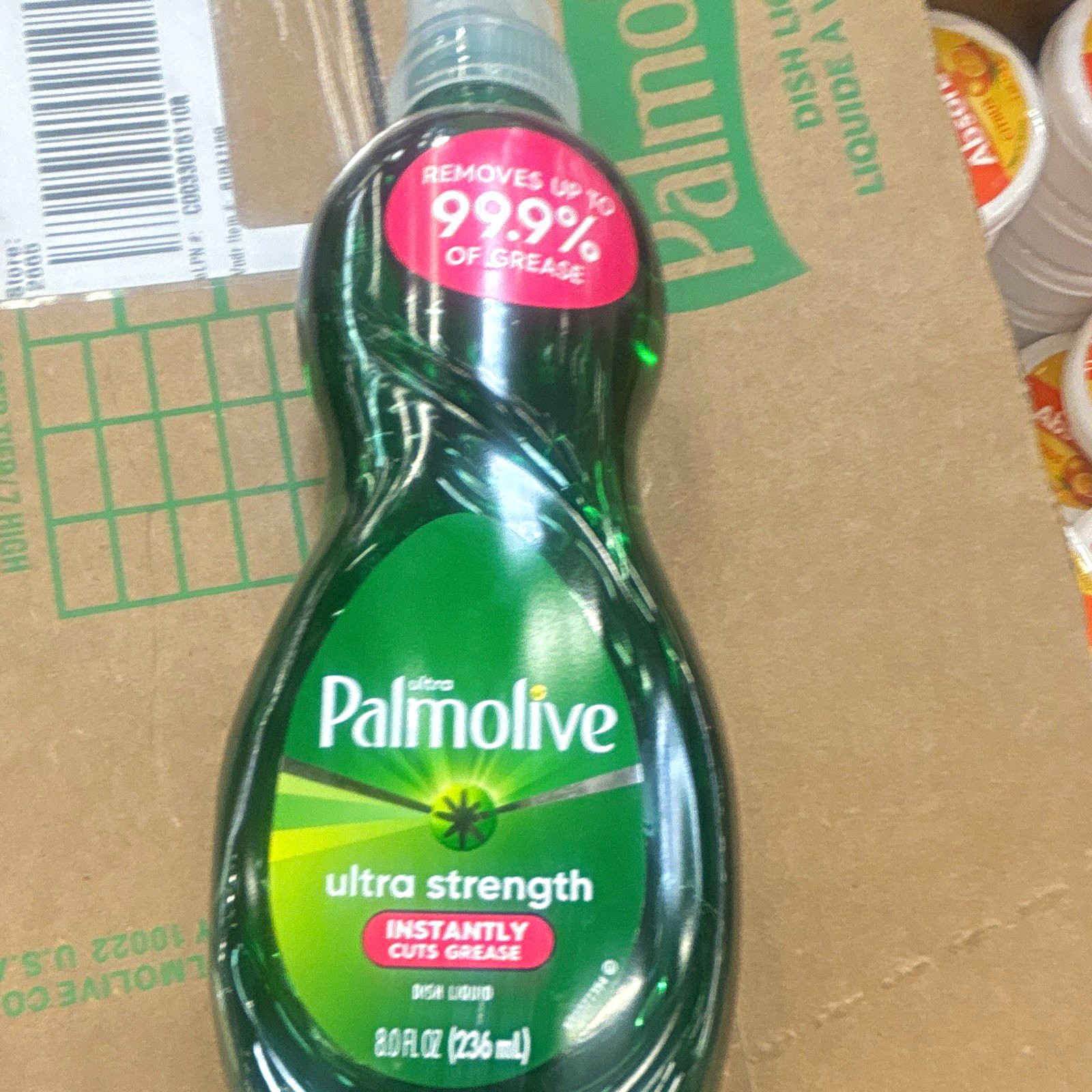 Palmolive Ultra Strength Dish Liquid for Dishes, 8 fl oz, Original Scent