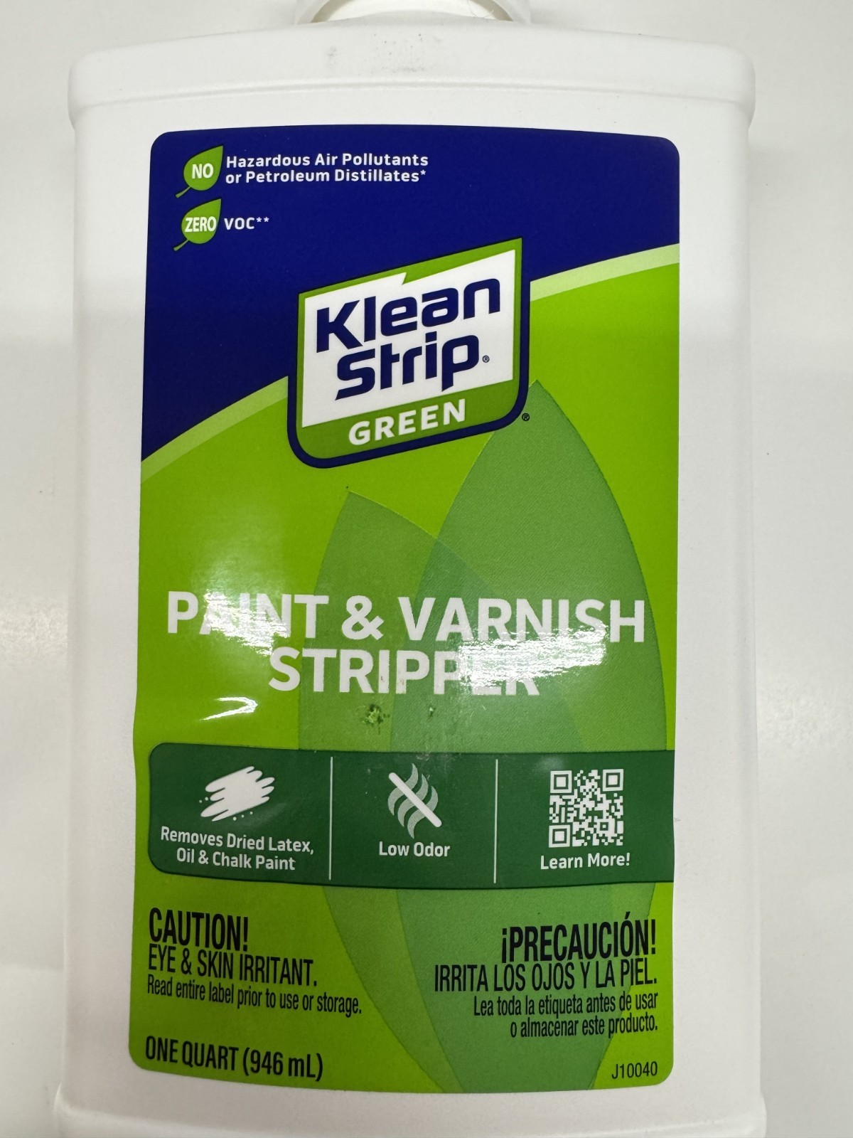 Klean Strip Green J10040 For Paint and Varnish, NO Hazardous Air Pollutants 0VOC