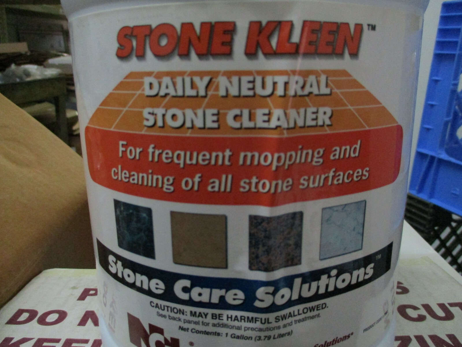 CASE OF 4 GALLON NCL STONE KLEEN 2503 DAILY NEUTRAL STONE CLEANER FREE SHIPPING
