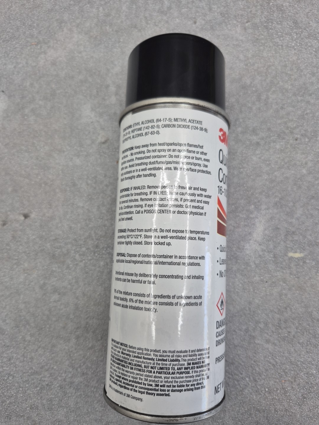 3M Electrical Contact Cleaner Quick Drying 10.5oz One Can