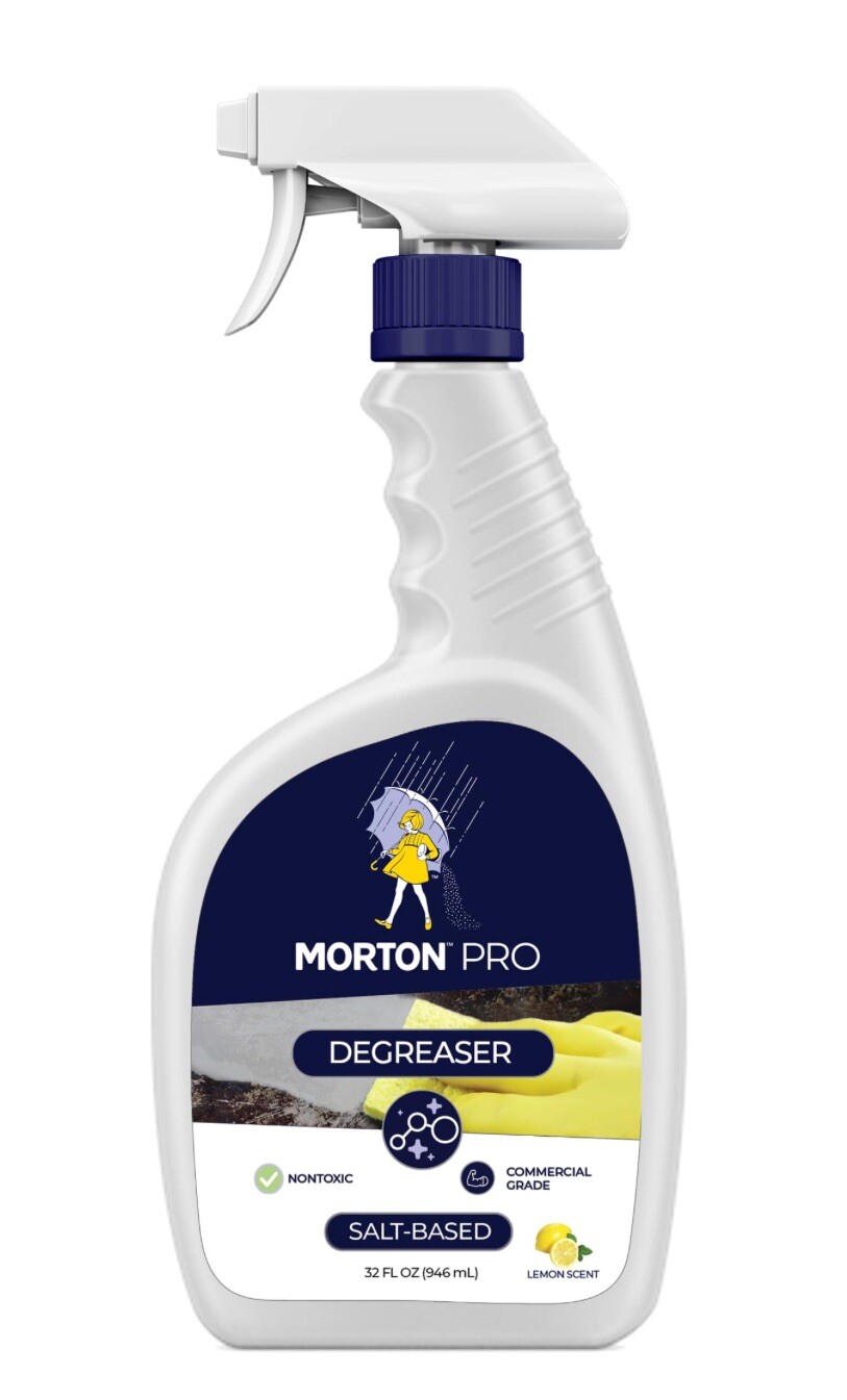 Morton Pro Salt-Based Degreaser Commercial Grade 32 oz