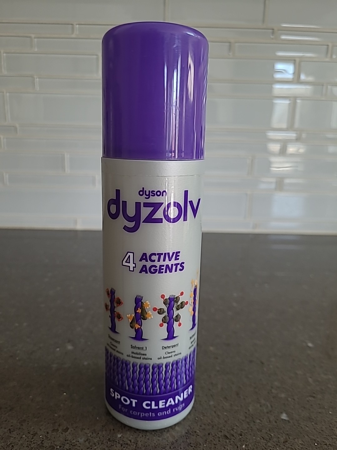 Dyson Dyzolv Spot Cleaner 8.5 oz Bottle For Carpets And Rugs