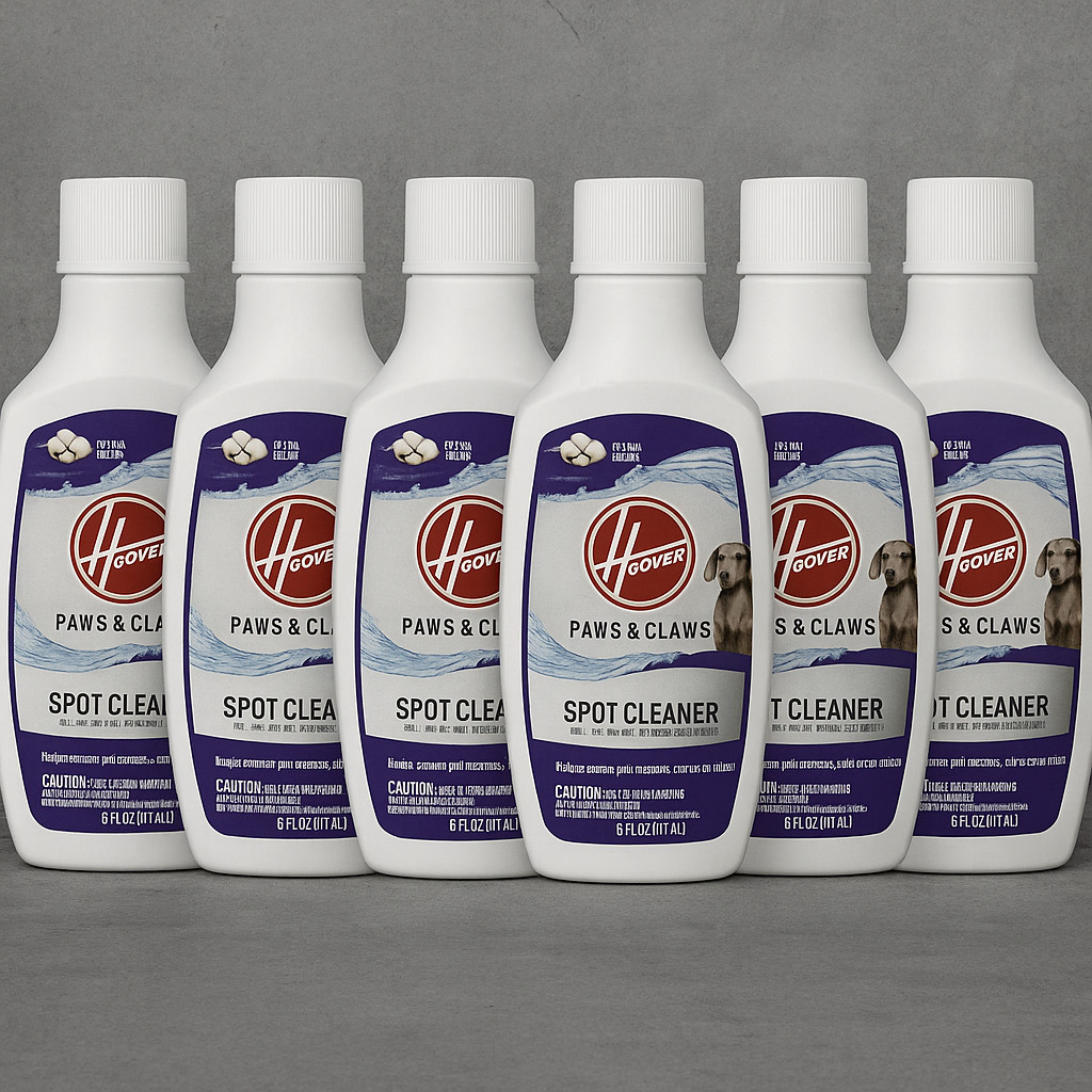 6pcs Hoover Paws & Claws Spot Cleaner Carpet Cleaning Formula 6 oz Free Shipping