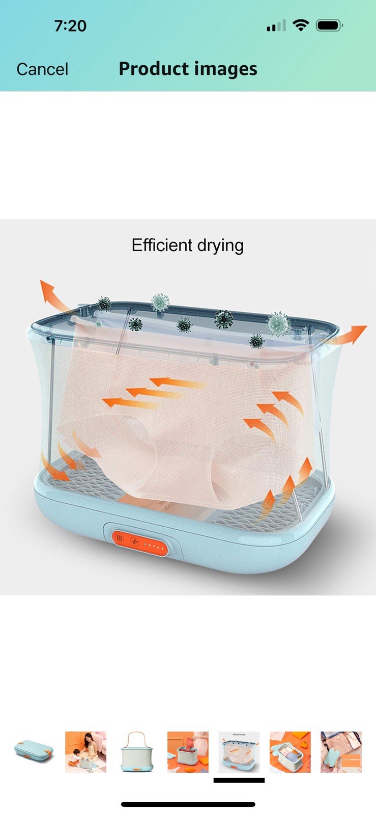 Lofter 4 in 1 UV Light Sanitizer Bag, Portable Disinfection Dryer