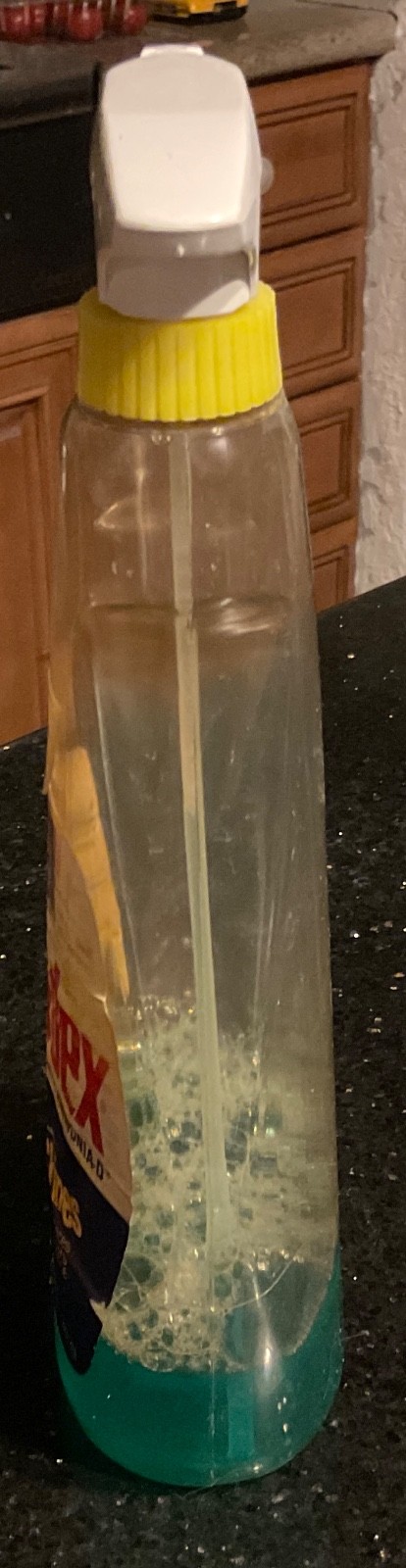 Vintage 1979 Windex 22 Fl Oz with Ammonia-D Bottle Prop Old Original