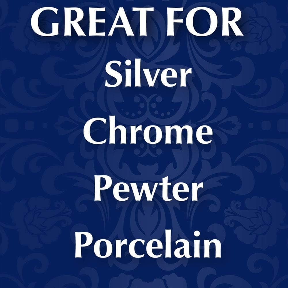 Wright’s Silver Cream Gently Remove Tarnish for Jewelry, Pewter, and Sliver 8 oz
