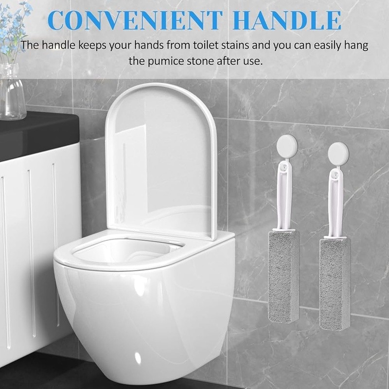 Natural Pumice Stone Toilet Cleaner Eco-Friendly Limescale Remover Multi-Surface
