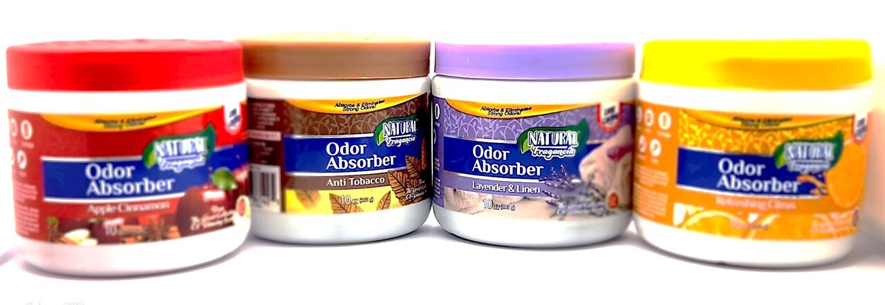 Odor Absorbing Gel, Scentillating Citrus, 10 Oz Jar