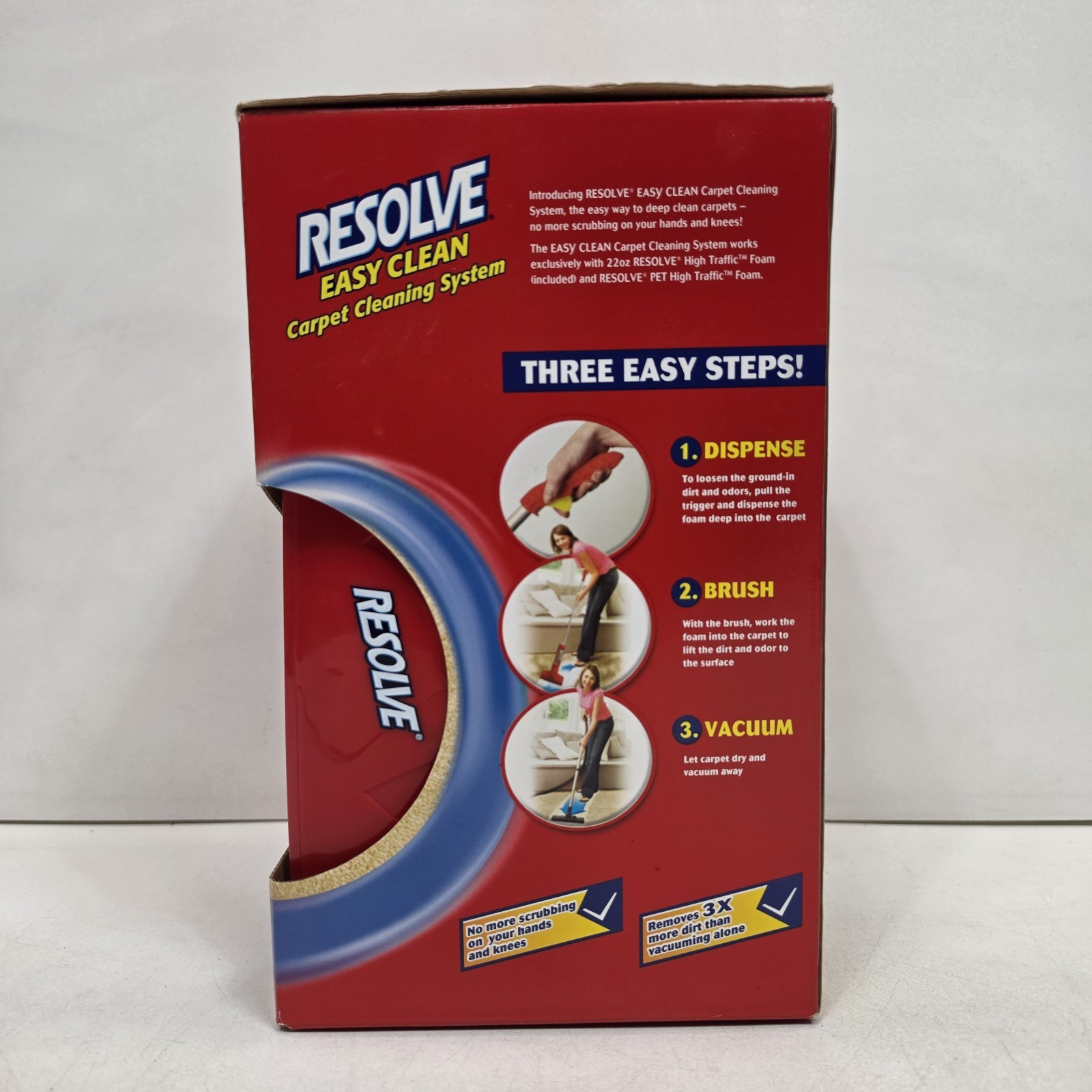 Resolve Easy Clean Carpet Cleaner Gadget Foam Refill 22 oz