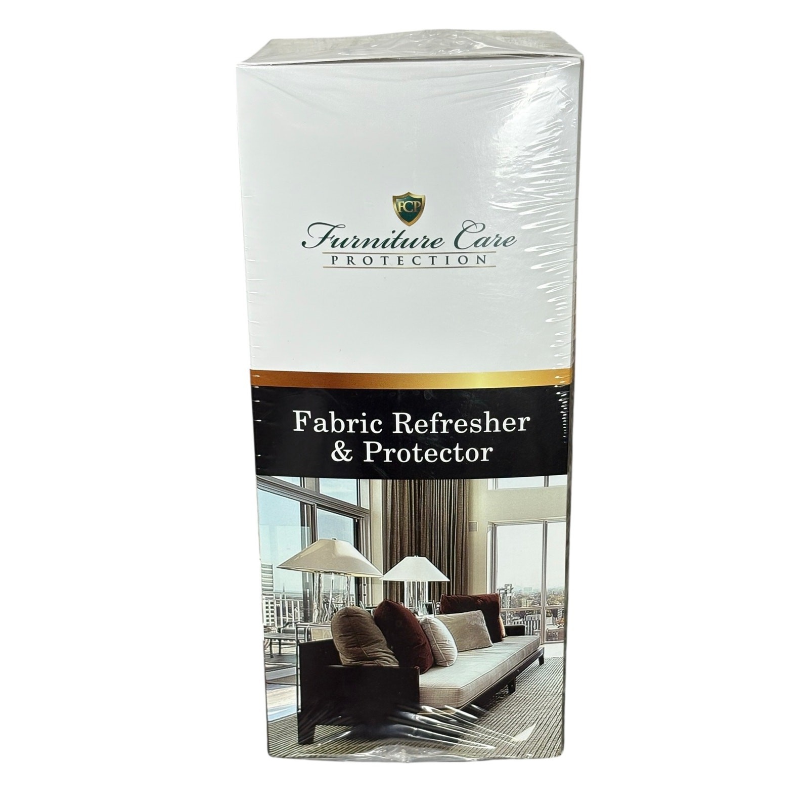NEW Furniture Care Protection Kit Sealed In Box Leather Wood Fabric 5 Piece Set